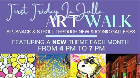 first friday la jolla art walk|art walk la jolla 2023.